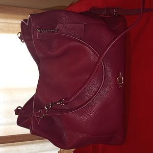 Coach leather handbag